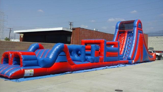88ft Obstacle Course and Bounce House 88ft Obstacle Course and Bounce House